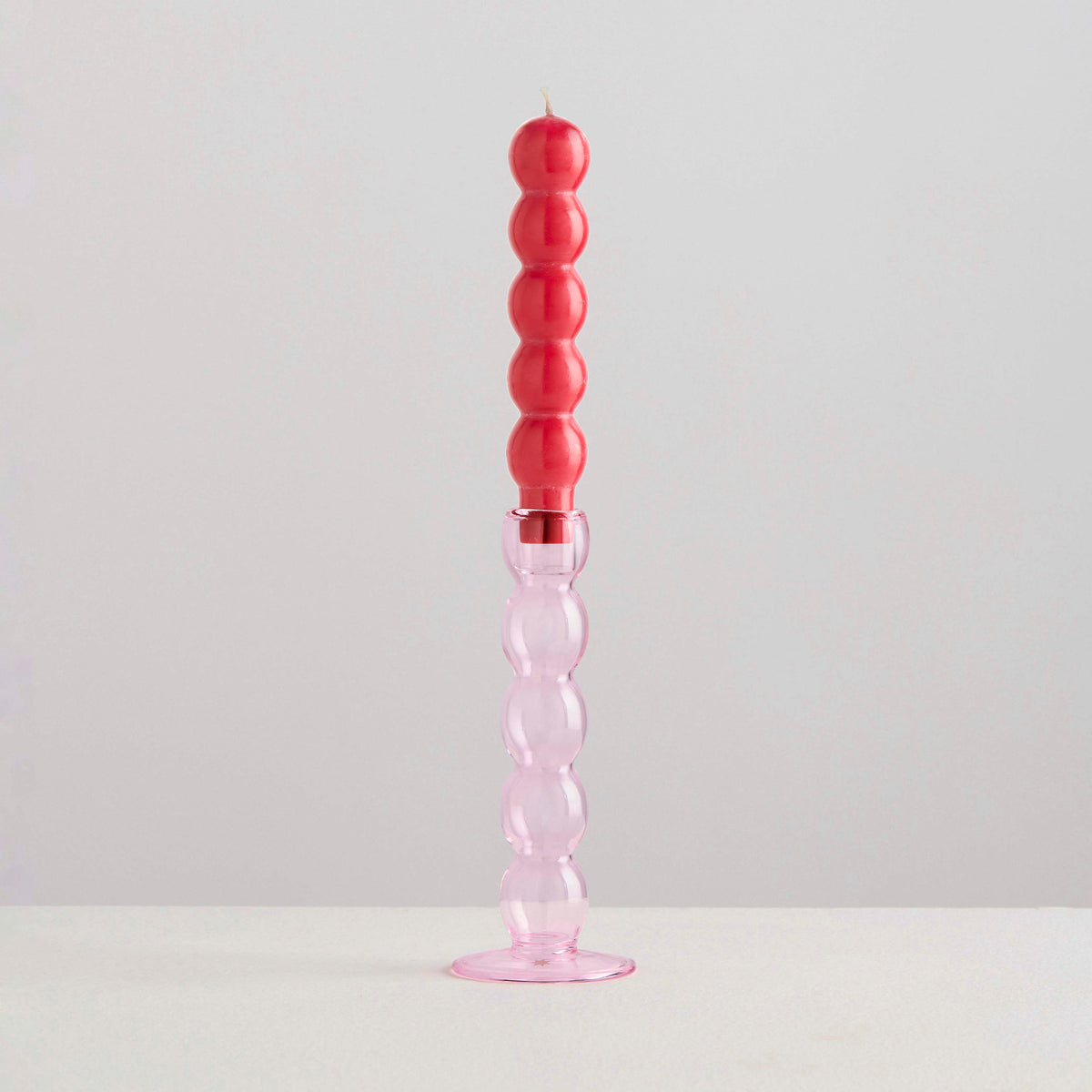 2 Volute Candles | Rouge
